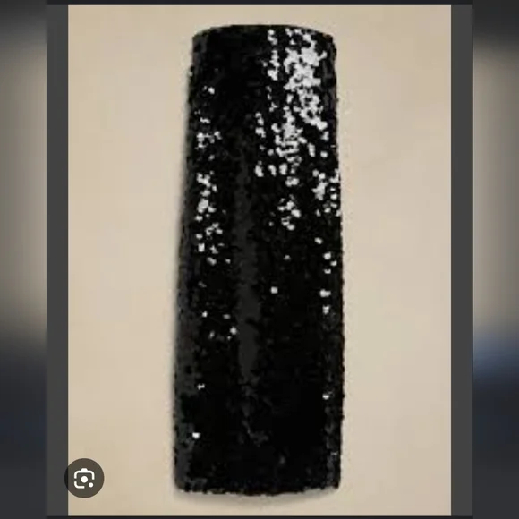 Banana Republic Teia Sequin Maxi Dress. Size 18. BLACK. - Picture 6 of 14